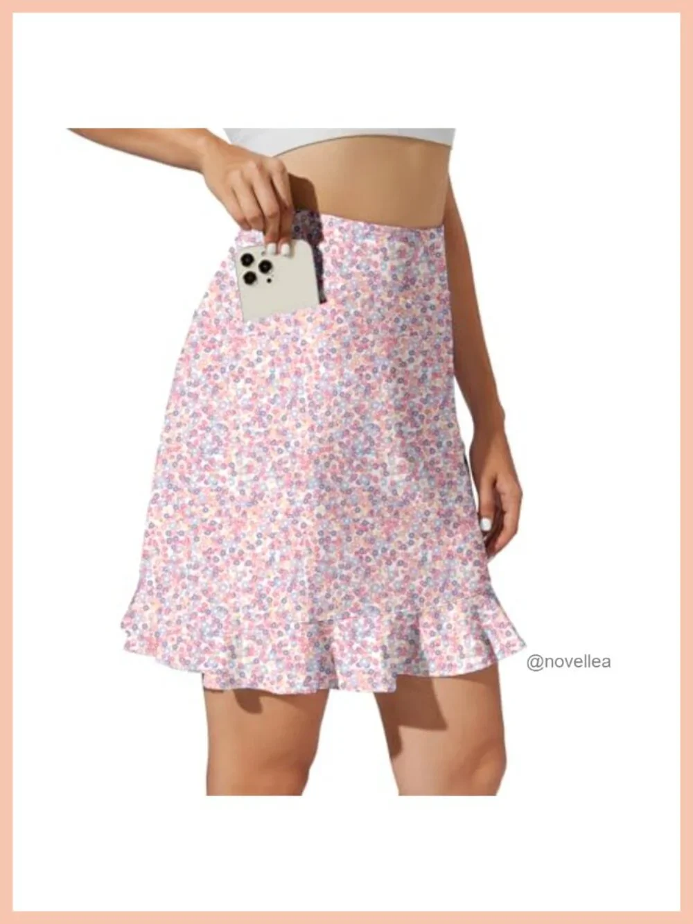 Women's Skort with Pockets High Waisted Golf Tennis Athletic Skirt